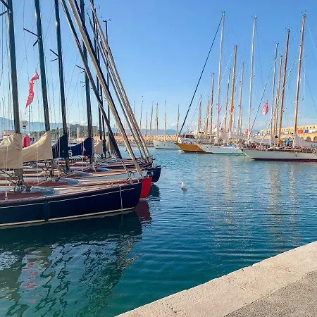 Plage Ilette Vue Mer Avec Parking Apartman Antibes