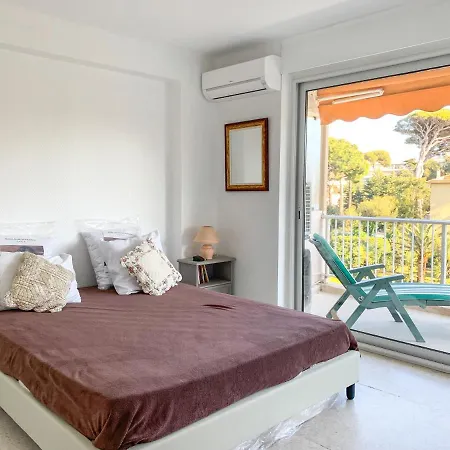 Plage Ilette Vue Mer Avec Parking * 昂蒂布
